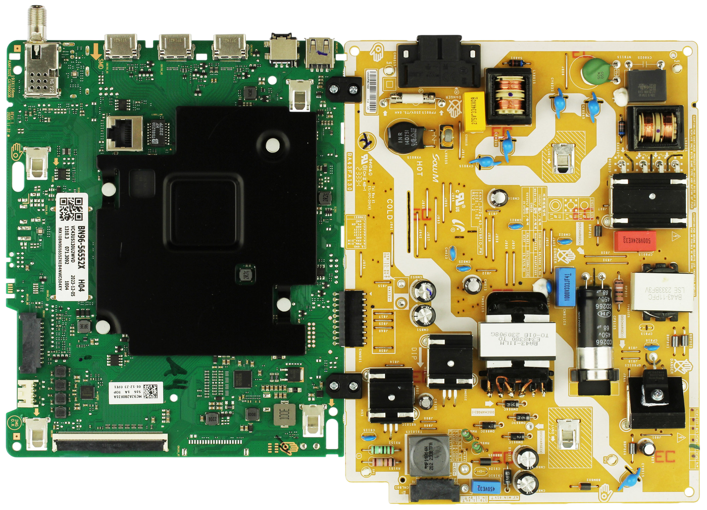 BN96-56552X Samsung Main Board Power Supply, KANTSU2E_CU7000COB, BA65FA210,
