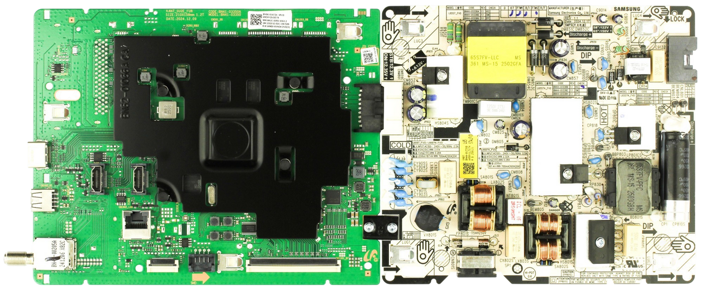 BN96-61472V-Combo Samsung Main Power Board, BN44-01338B, UN65U8000FFXZA,