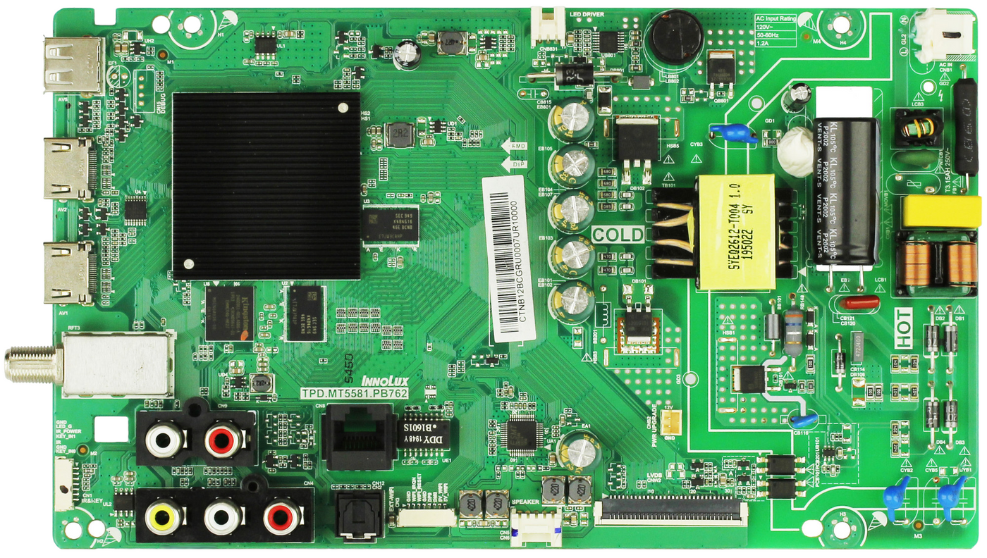 Vizio Main Board for D32H-G9 (LINIXZLV LINIXZPW Serial)