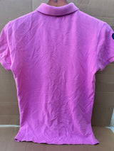 Polo by Ralph Lauren Big Pony Custom Fit Pink Polo Shirt - Size S