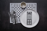 Alhambra Black Placemats Pack of 24