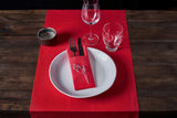Ruby Linen-Like Utensil Napkins