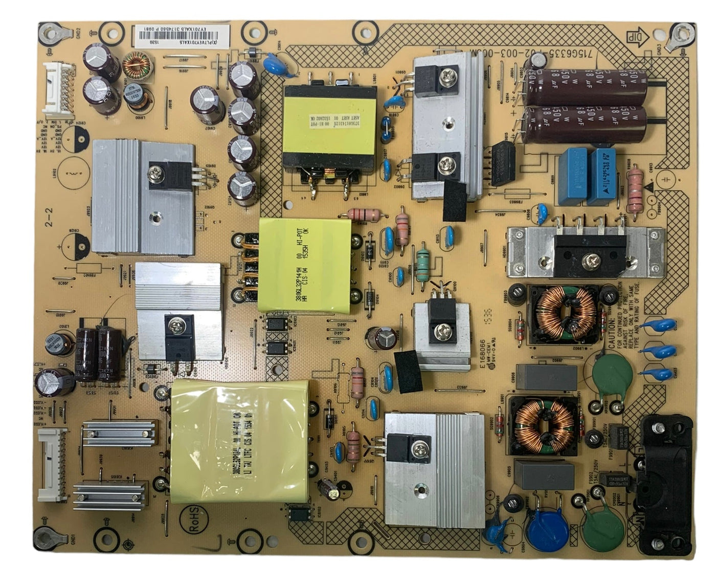 PLTVEY701XAL5 Sharp Power Supply LED Board for LC-50LB370U