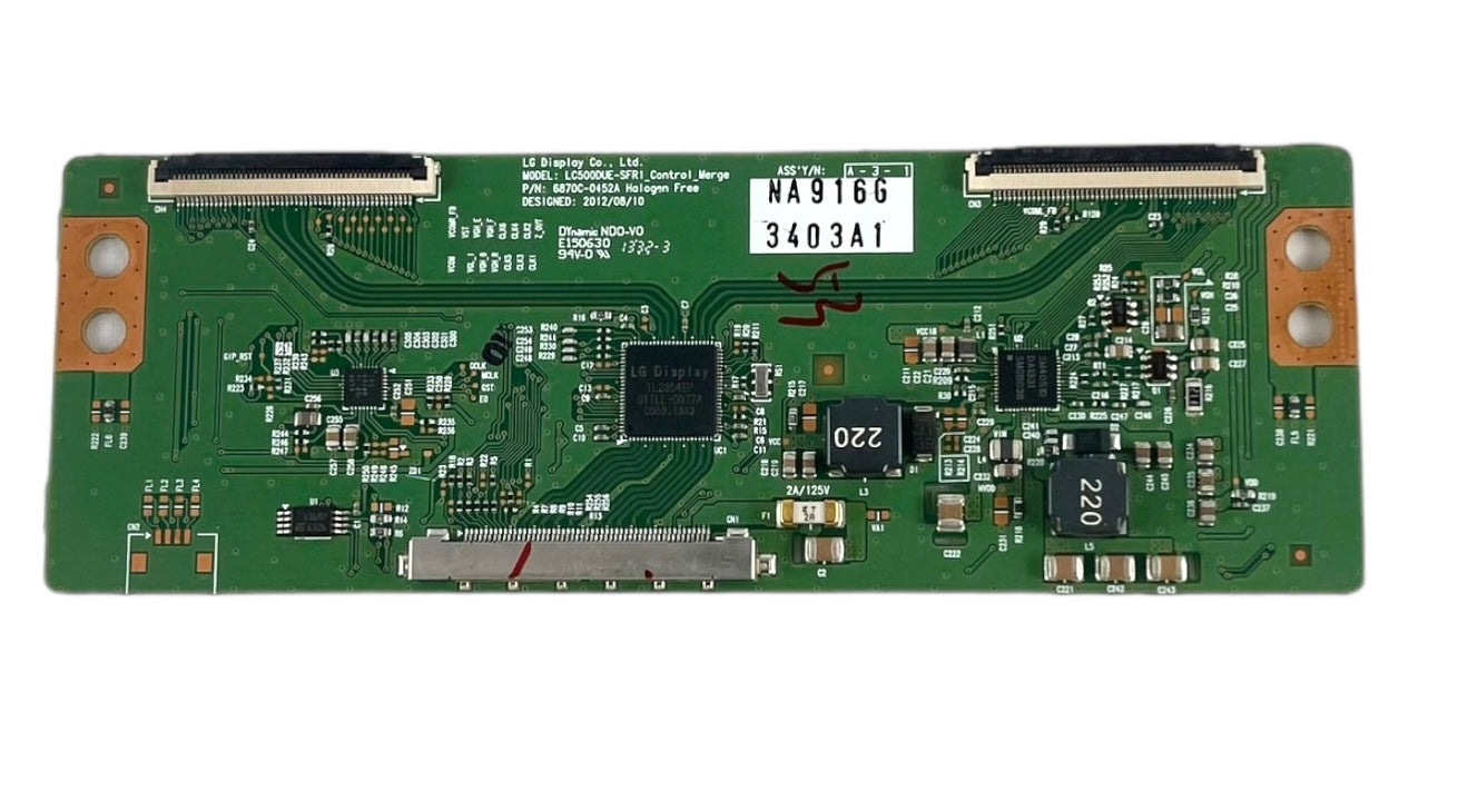 LG 6871L-3403A 6871L-3338A (6870C-0452A) T-Con Board