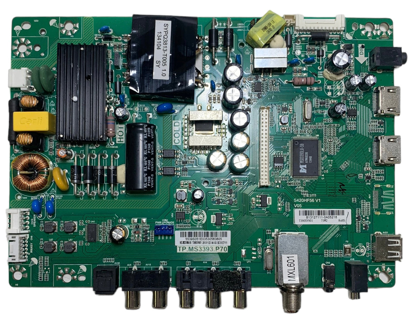 Insignia 55.39S05.1E0 Main Board Power Supply