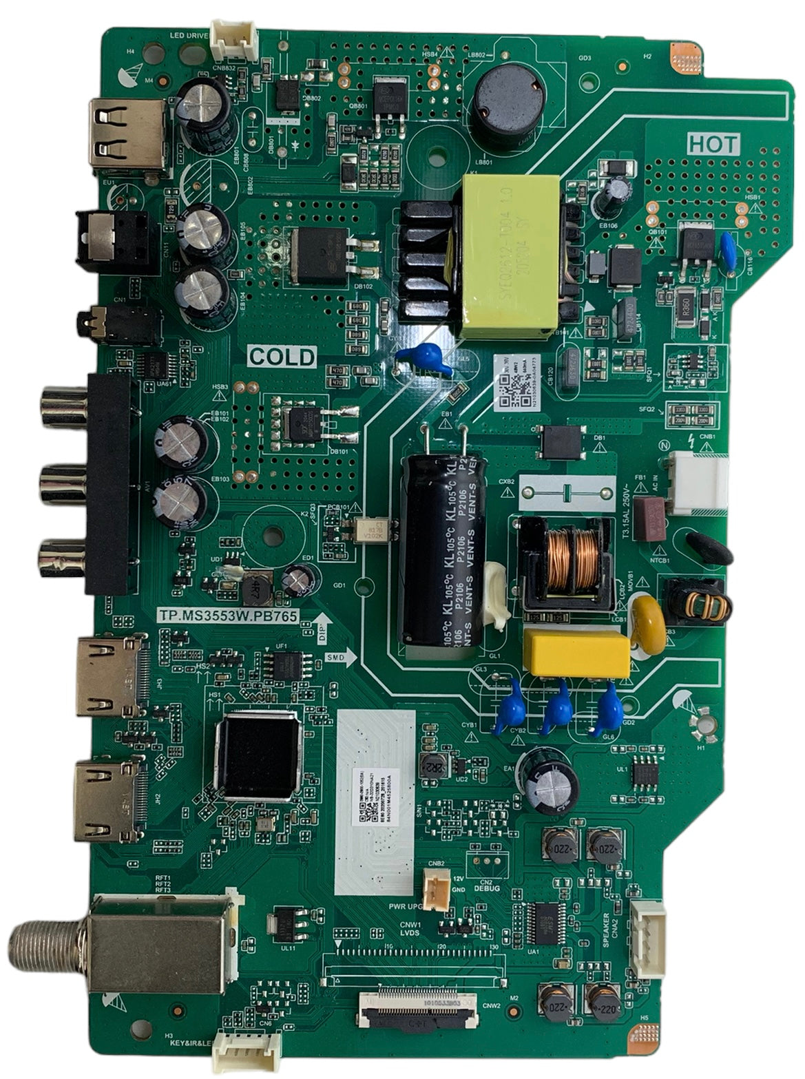 Insignia 0980-0900-1052 Main Board Power Supply