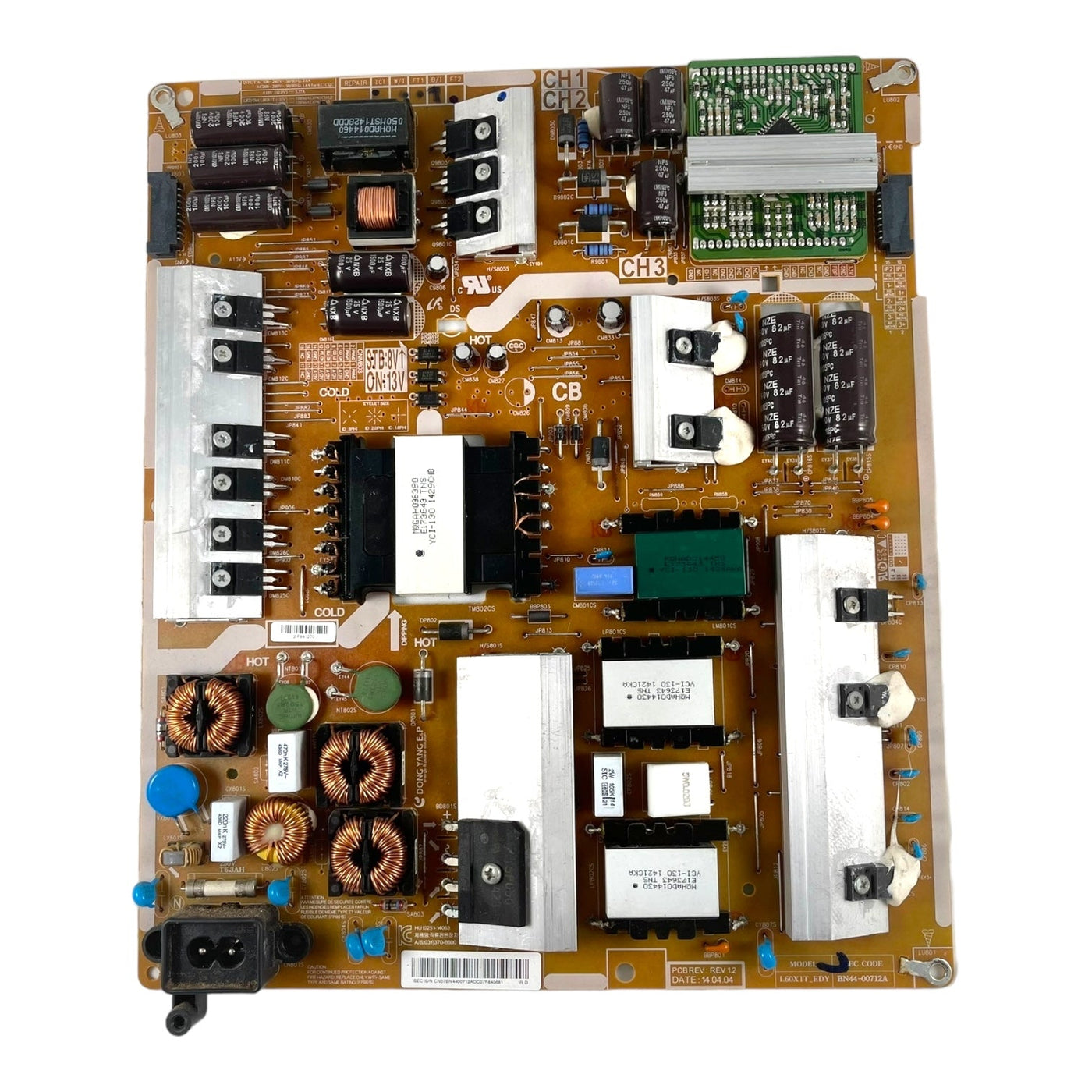 Samsung BN44-00712A Power Supply LED Board