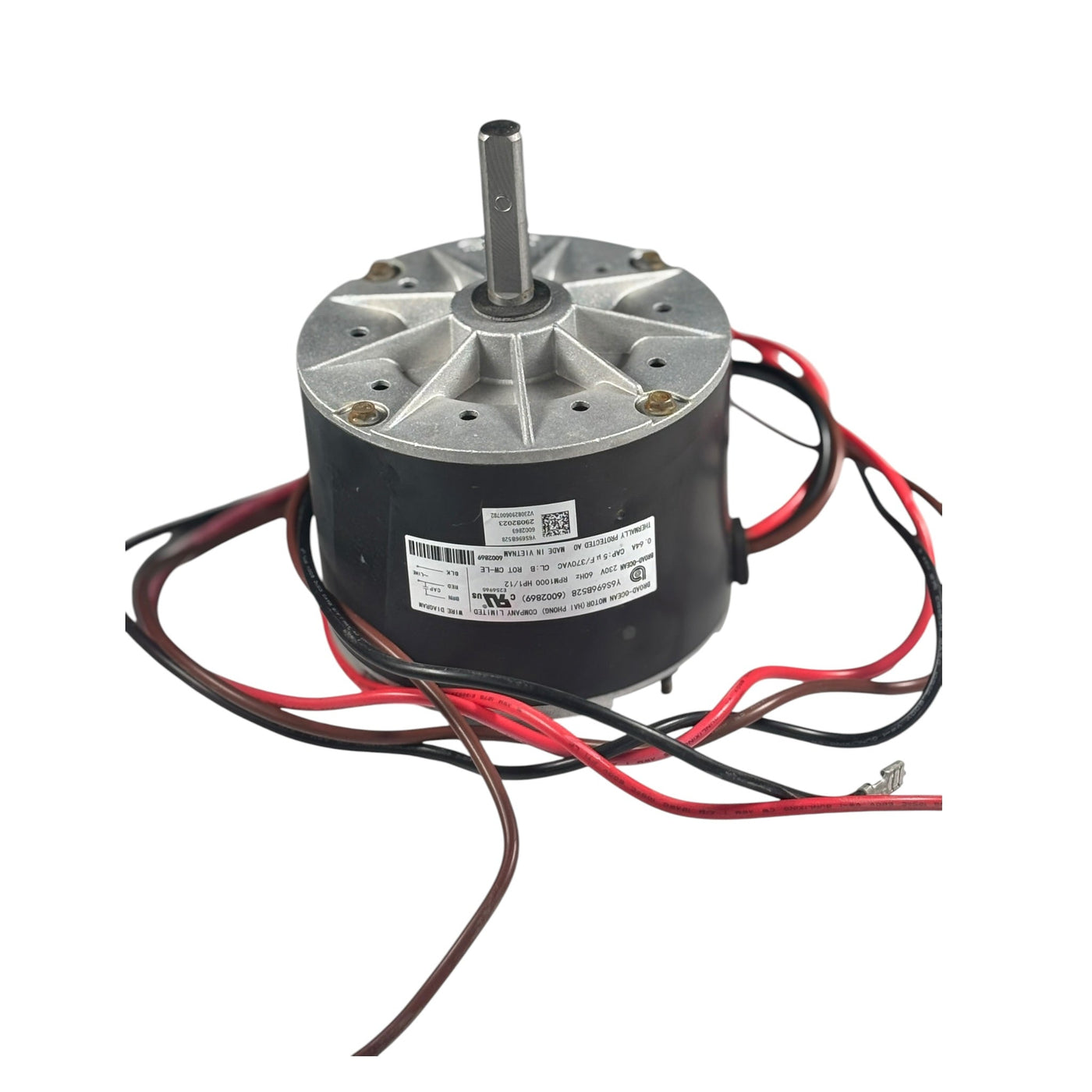 Broad-Ocean Y6S696B528 Condenser Fan Motor 230v 60Hz RPM1000 HP 1 12hp