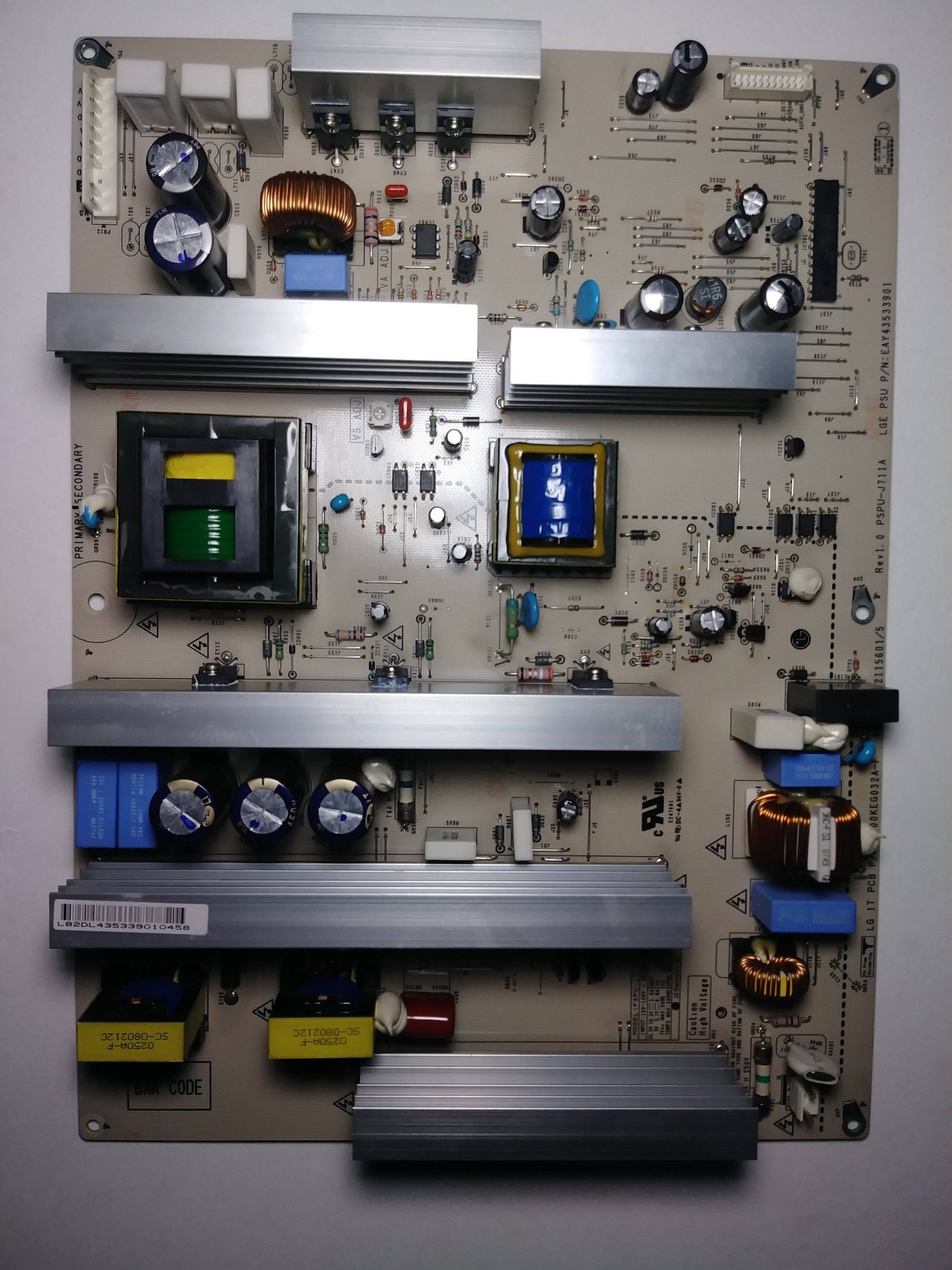 LG EAY43533901 (EAX42115601 5) Power Supply for 42PG20-UA
