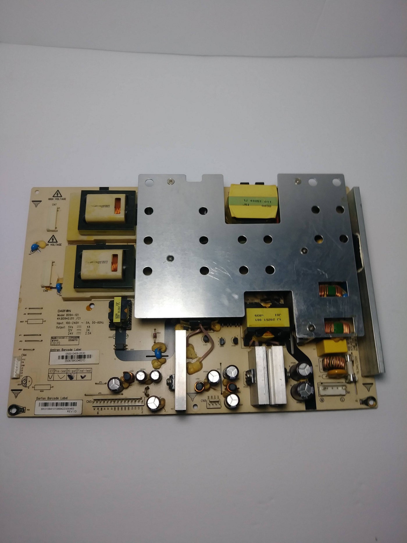 Vizio 0500-0408-0530 Power Supply Backlight Inverter
