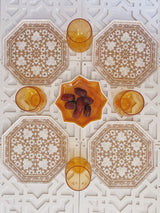 Moroccan Star Dessert Plates