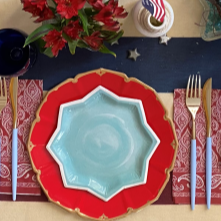 4th of July Party Set, Serves 8, 32 Pieces