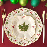 White Christmas Party Set, Serves 8, 24 Pieces
