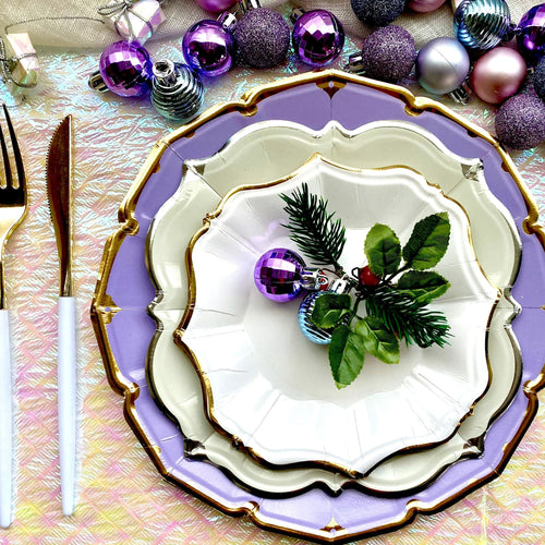 Winter Party Set, Serves 8, 32 Pieces