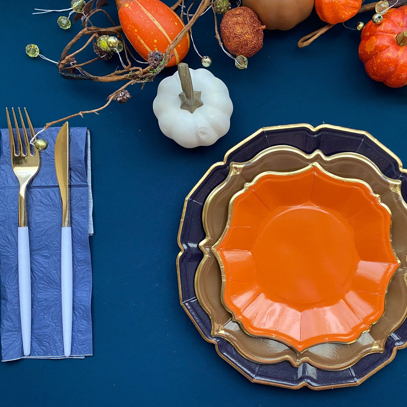 Pumpkin Dinner Party for 8