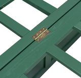 Queen Size Murphy Bed with Large Drawers,Green (OLD SKU: LP000678AAF)