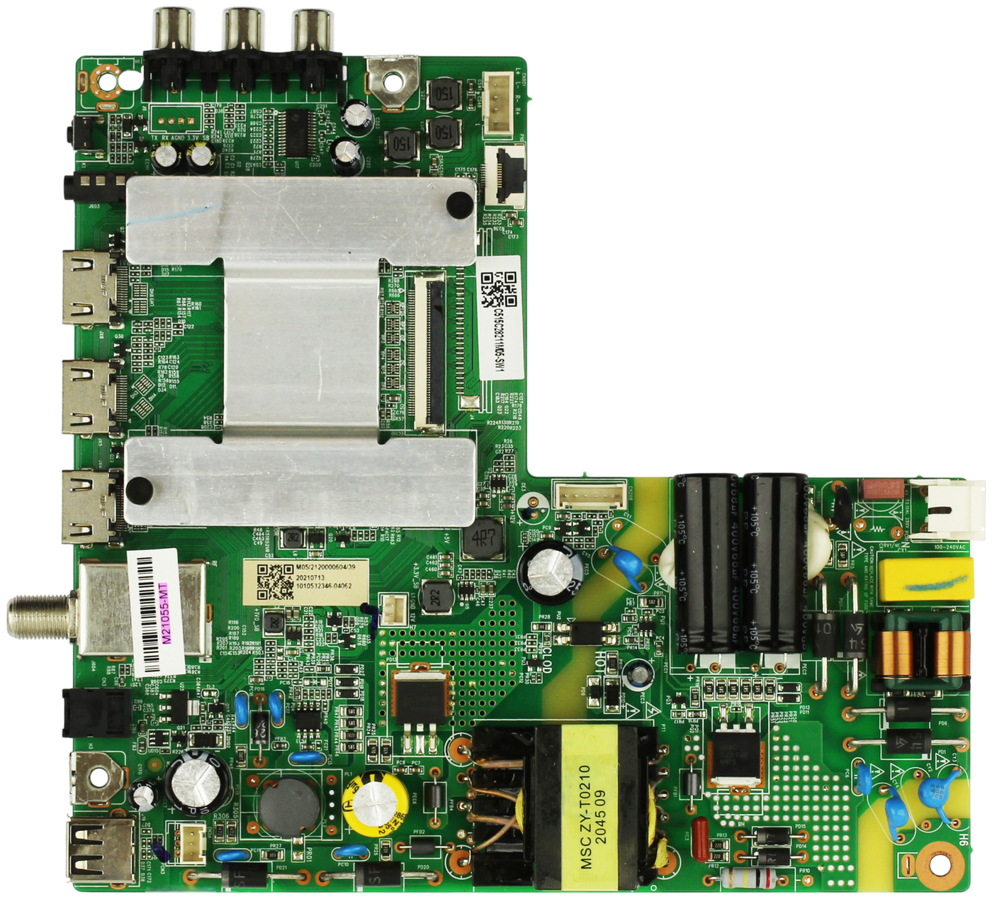 Onn 515C28211M05 M21055-MT Main Board Power Supply for 100069992