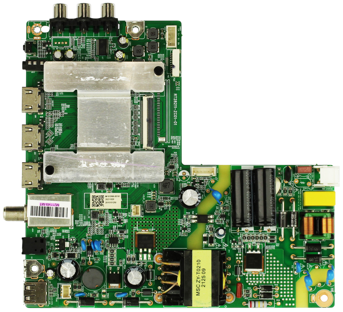 M21149-MT, Onn Main Board Power Supply Board, RT28211-ZC01-01, 100069992