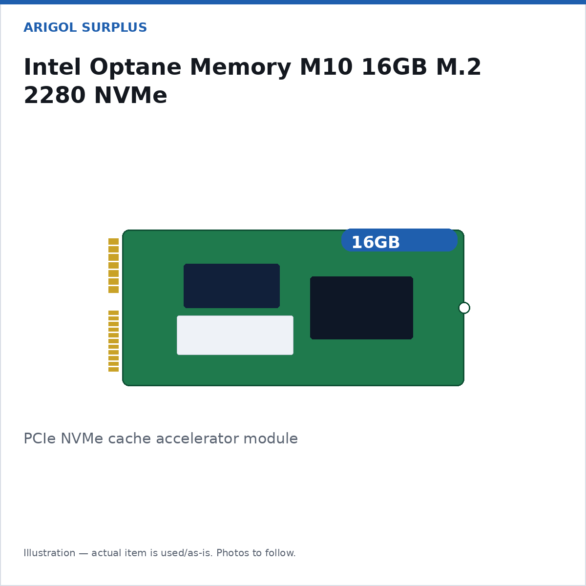 Intel Optane M10 16GB M.2 NVMe