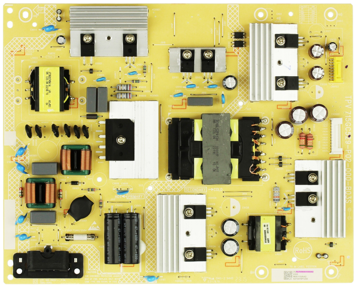 PLTVMIA11XAA2 Element Power Supply, (X)PLTVMIA11XAA2, 715GC529-P02-000-B03S,