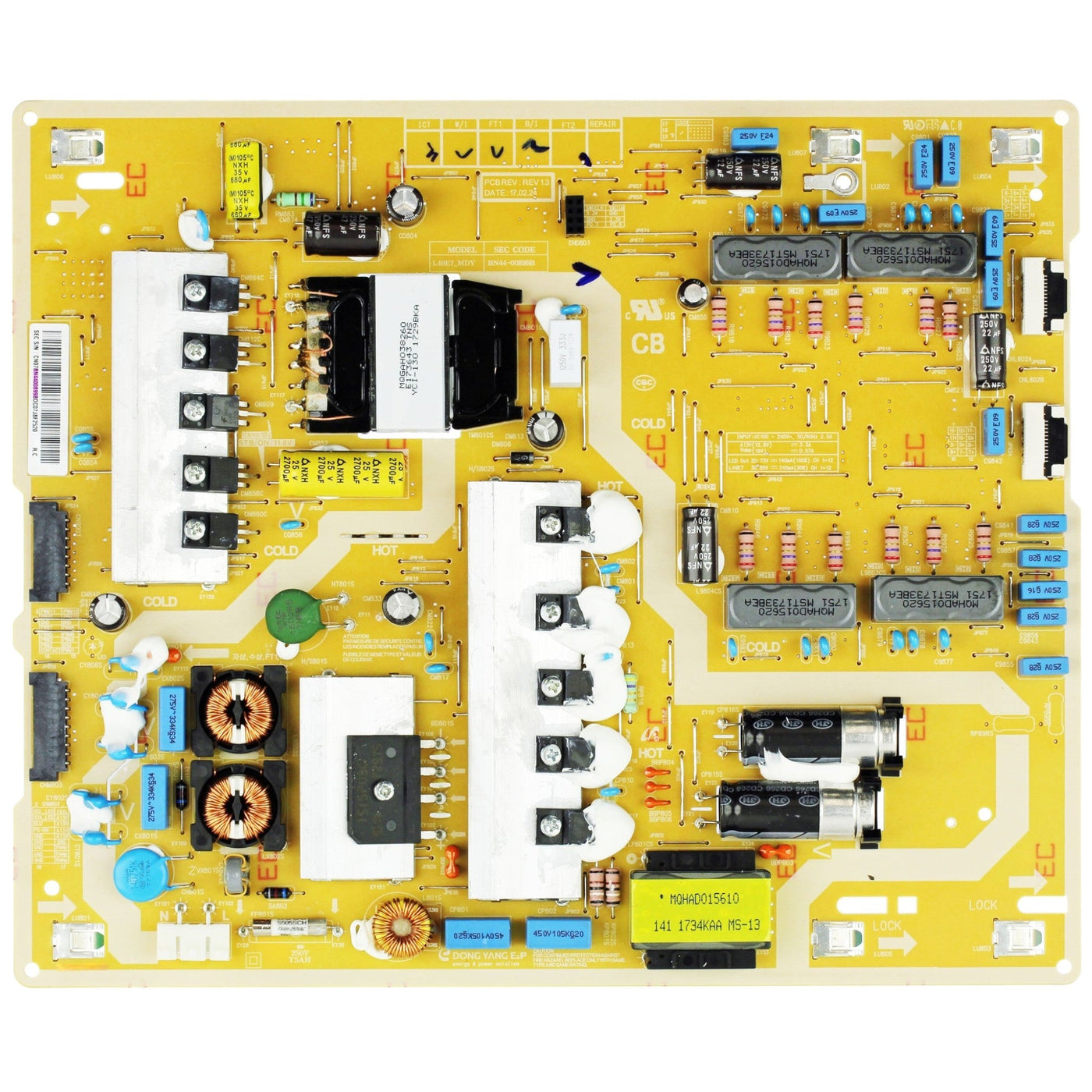 Samsung BN44-00899B Power Supply LED Board