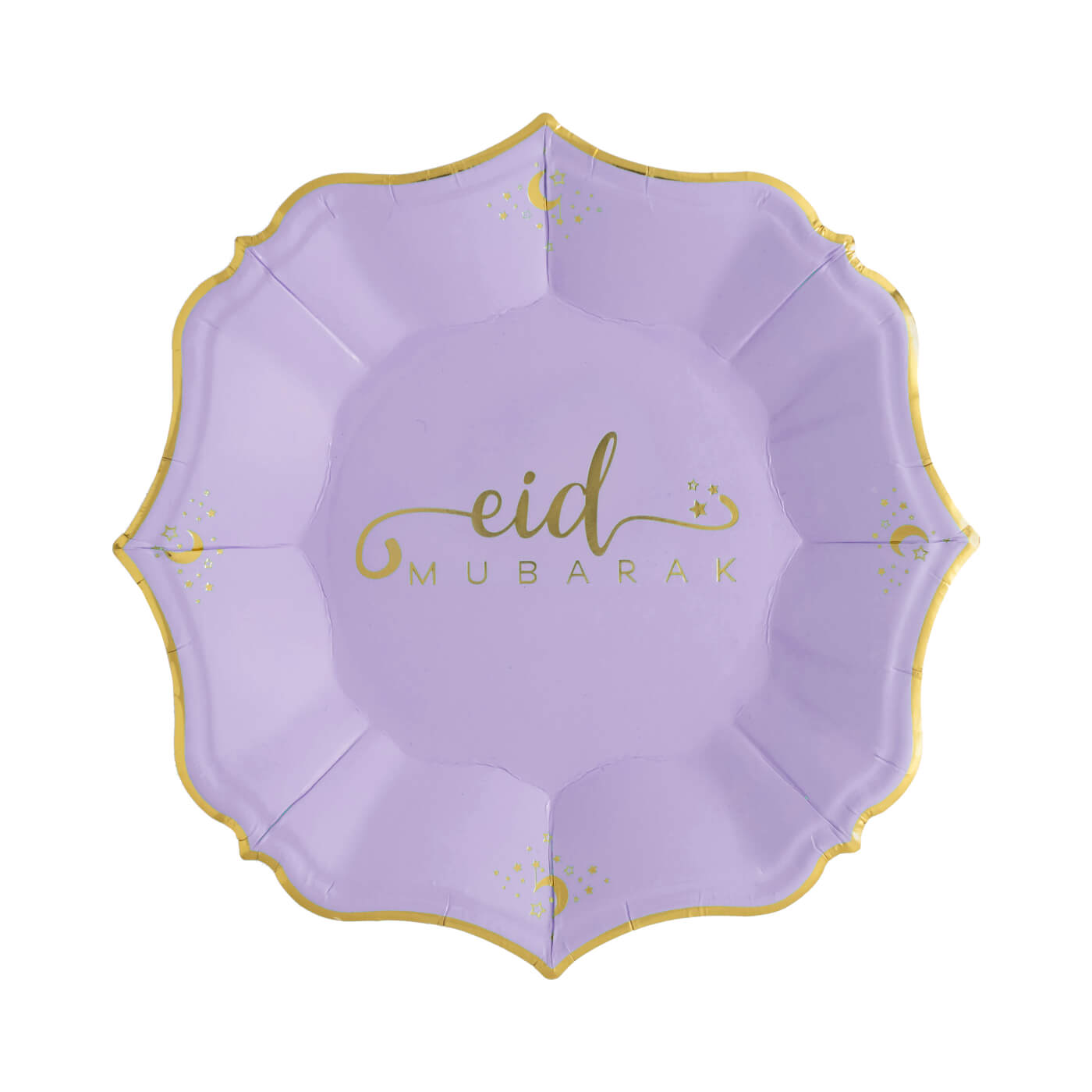 Eid Lilac Dessert Plates