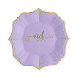 Eid Lilac Dessert Plates