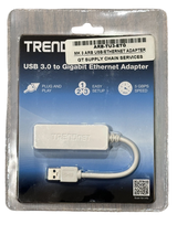 TRENDnet TU3-ETG USB 3.0 to Gigabit Ethernet Adapter White New Sealed