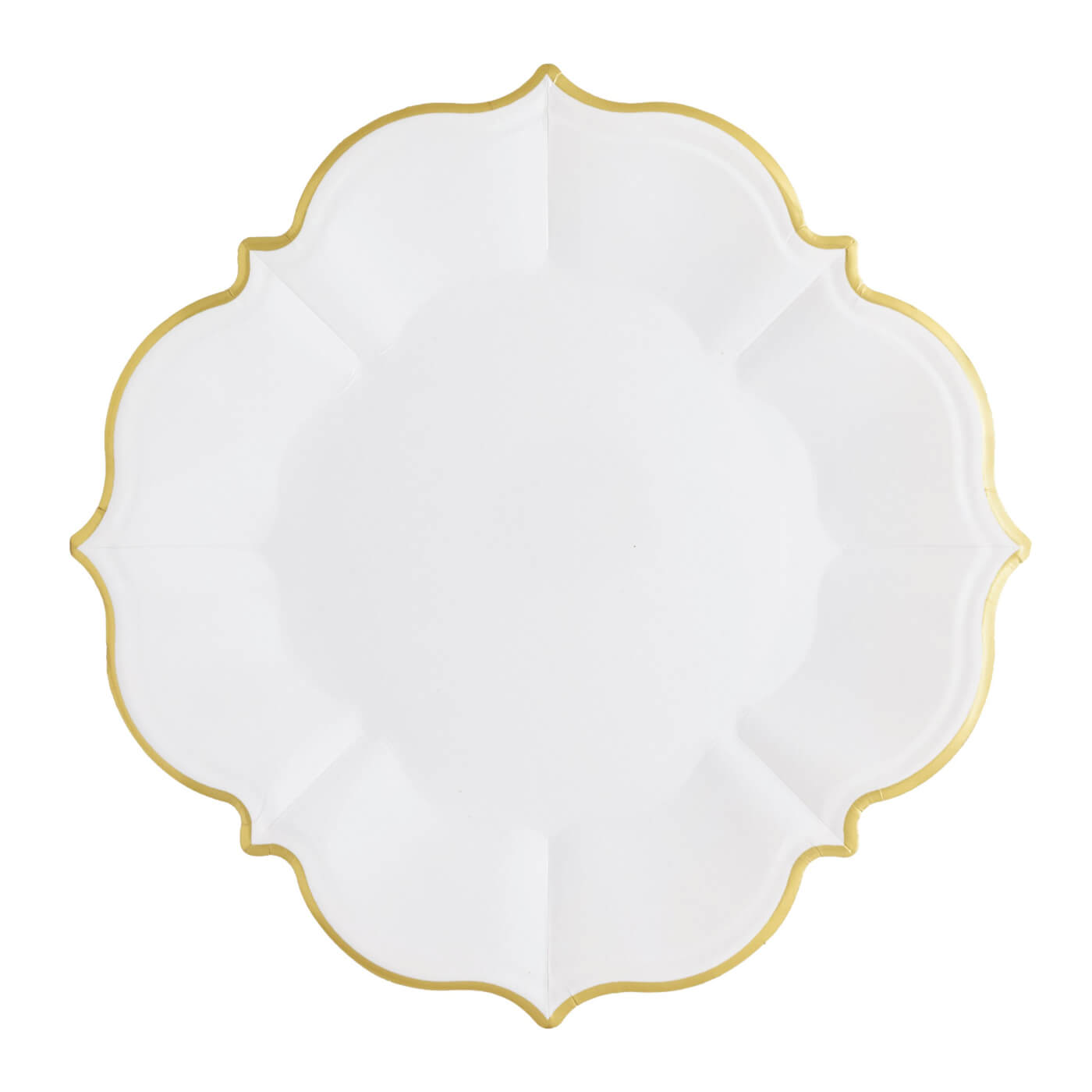 White Lunch Plates