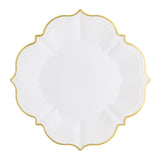 White Lunch Plates