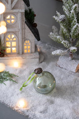 3' x 3' x 4' Long Neck Ball Ornaments, Glass Decorative Hanging Ball Christmas T