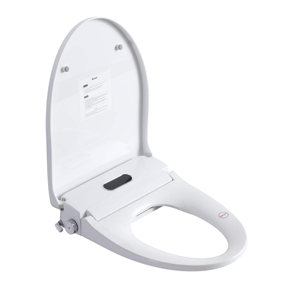Smart Bidet Toilet Seat with Side Knob Adjustable Heated Seat