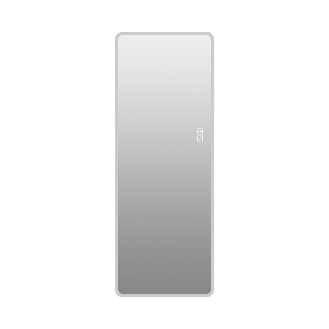 LED Full Length Mirror 63" x 24" Dimmable Wall Mount