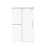 Frameless Sliding Shower Door 46-48" W x 76" H Chrome