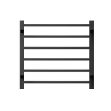 Towel Warmer 6 Bar Electric Heated Towel Rack Wall Mount Plug-in/Bath Towel