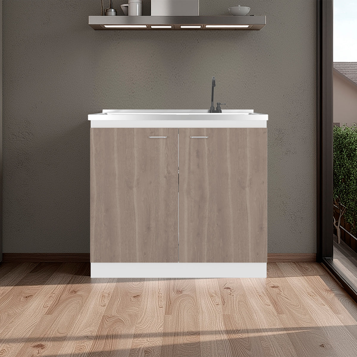 Napoles Utility Sink with Faucet Inclued