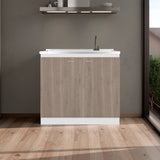 Napoles Utility Sink with Faucet Inclued