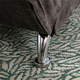 Linen Recliner Dark Gray