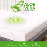 Full Memory Foam Mattress Extra Firm 3-Layer Cooling Aloe