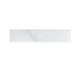22" Bianco Carrara Venato Bathroom Vanity Backsplash Top