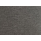 Linen Accent Chair with 3 Pillows, Nailhead Trim, Light Charcoal