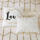 Comforter Set - 4-Piece - Twin/Twin XL - Brushed Polyester Print