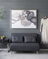Large Modern Abstract Oil Painting Hand Painted 47" x 35.5