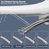 Smart Toilet with Bidet Built in, ADA One-Piece Toilet Auto Open/Close