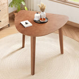 Engineered Wood Dining Table Light Brown 39"