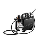 Airbrush Kit, 1/6 HP, Air Brush Kit with Air Compressor, 1 Dual-Action Professio