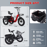 Mobility Scooter Red