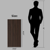 Wood Panels for Wall Slat Wall Panels, 2PC Wood Slat Acoustic Panels