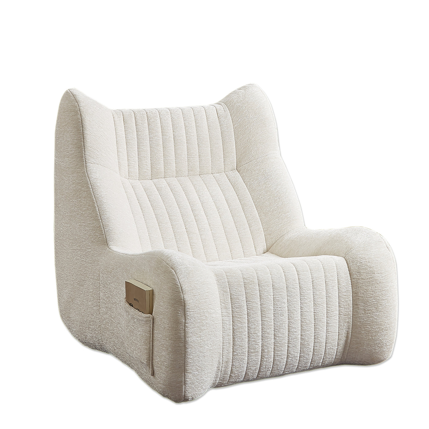 Bean Bag Chair Adults Memory Foam Chenille Floor Lounge Sofa