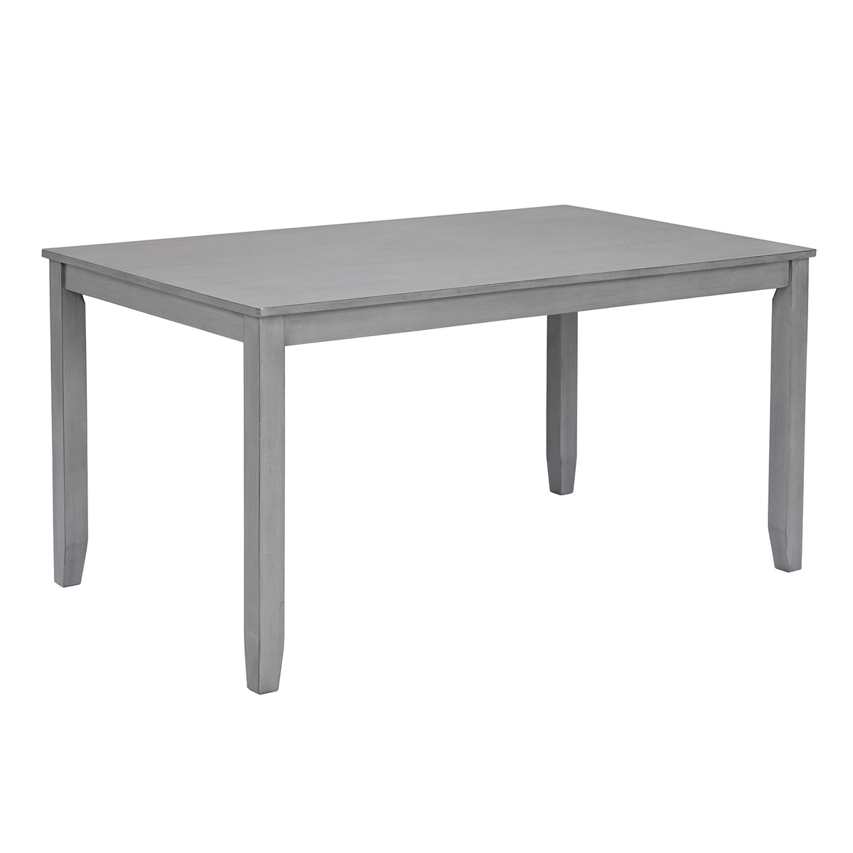 Acacia Wood Dining Table Gray 50"